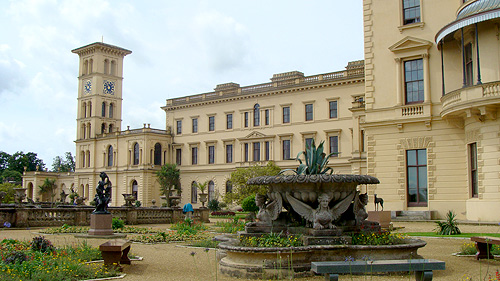 Die Osborne Villa war bevorzugte Sommerresidenz von Knigin Victoria.