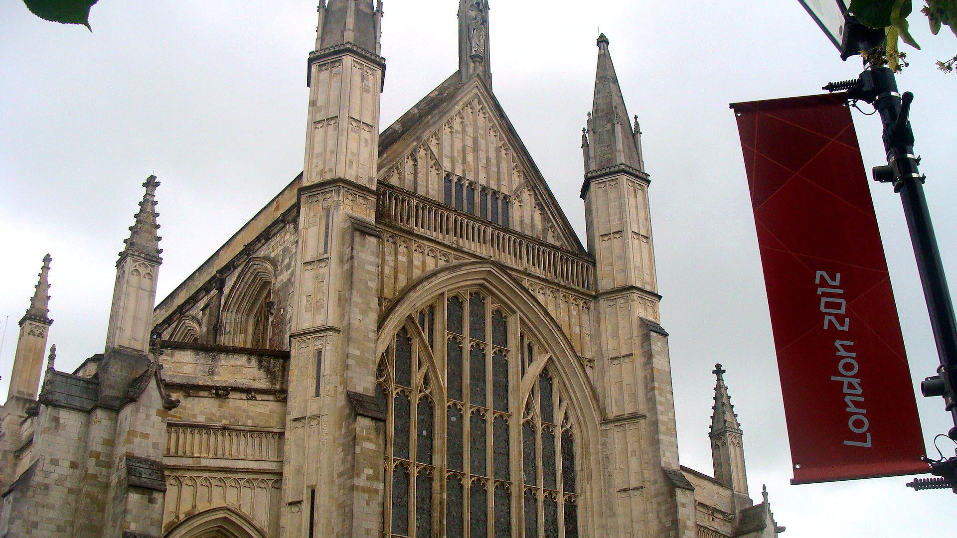 Kathedrale in Winchester.
