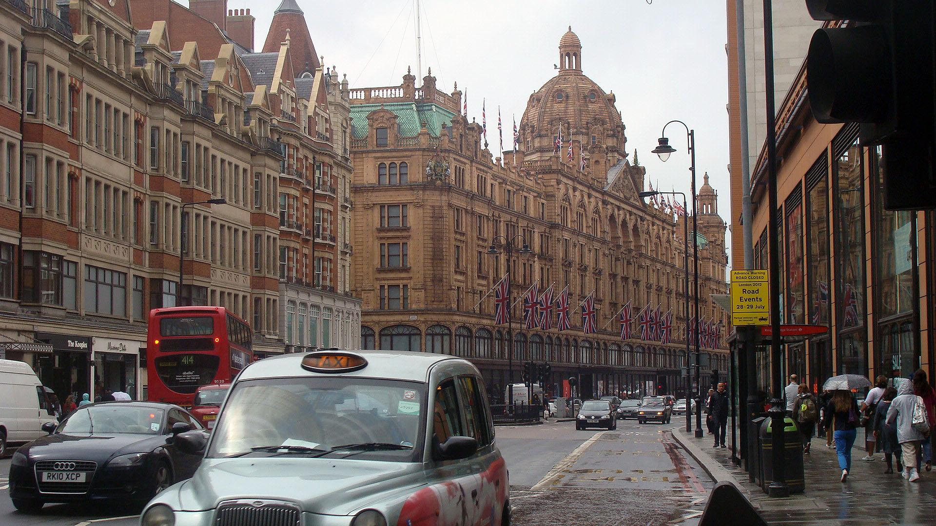 Das Kaufhaus der Superlative: Harrods in London.