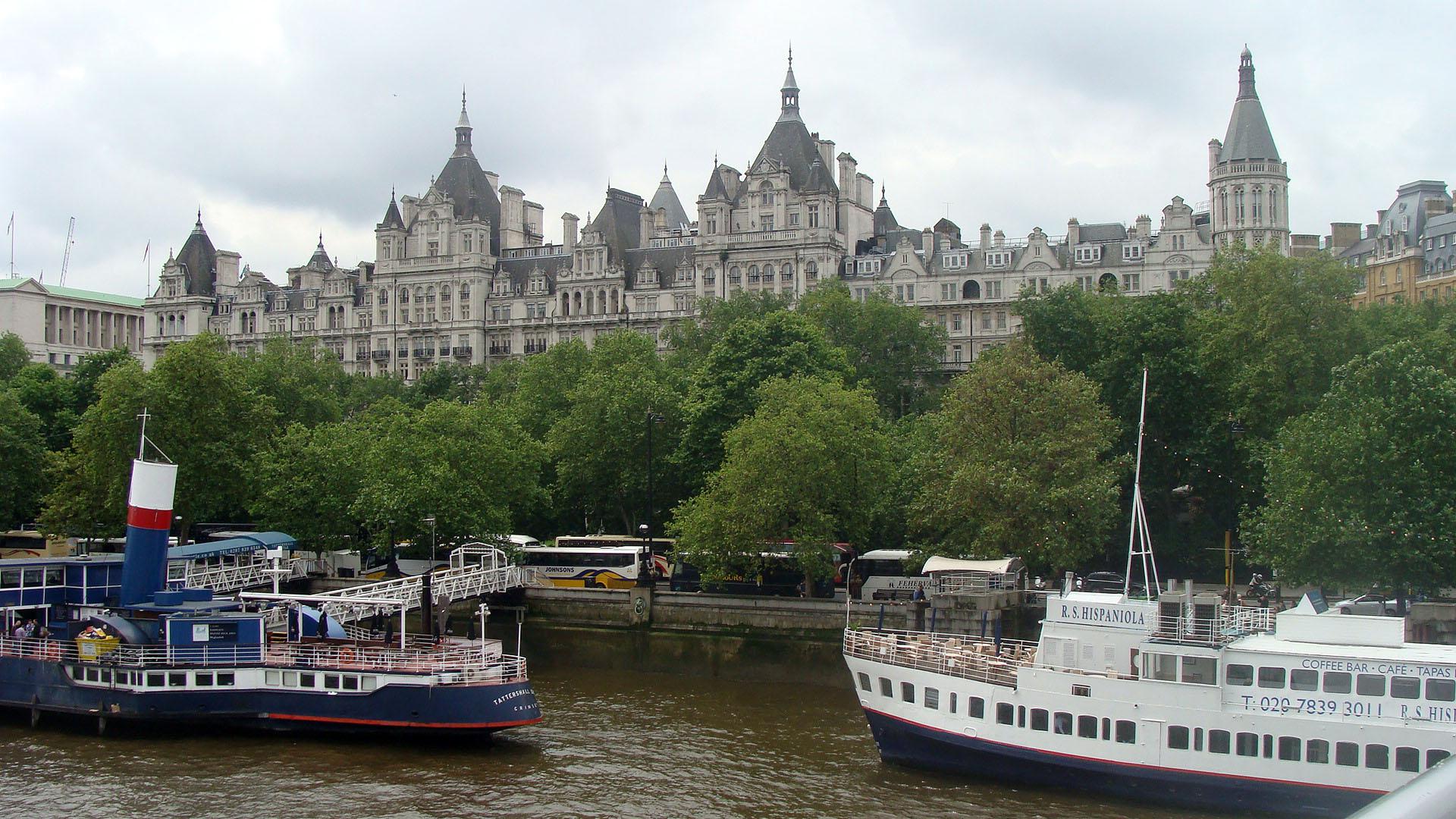 Old War Office Building an der Themse.